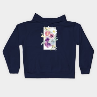 Summer Blooms Kids Hoodie